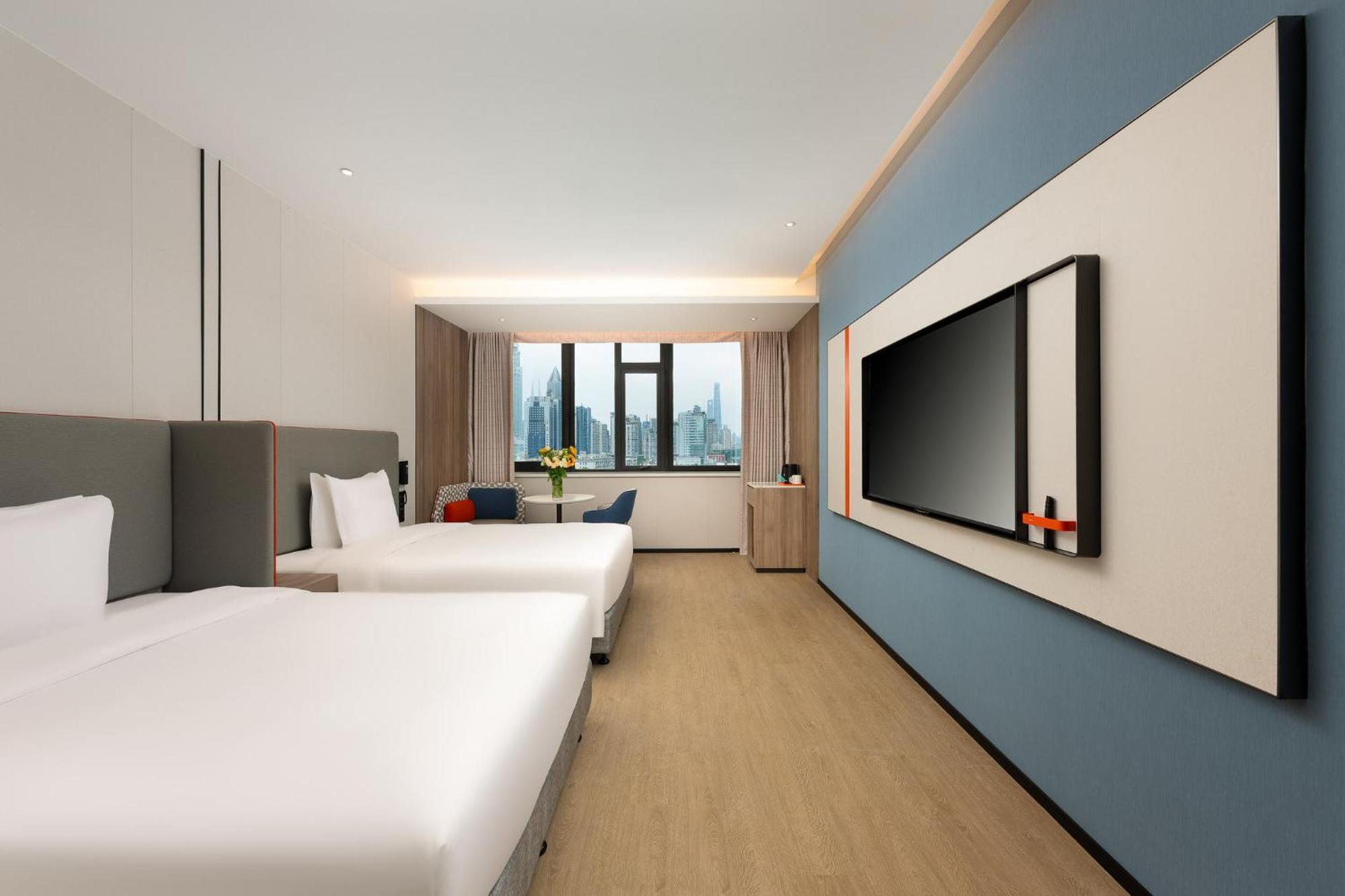Holiday Inn Express Shanghai Jing'An Temple By Ihg 外观 照片